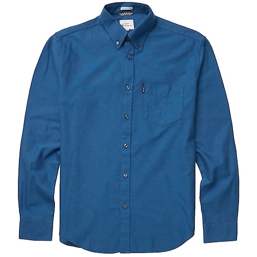 Ben Sherman Signature Oxford Long Sleeve Shirt Persian Blue